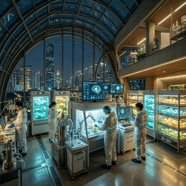 MycoCraft research lab and team